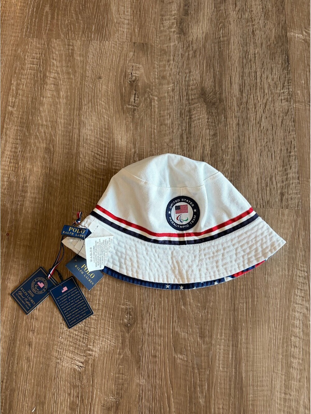 Ralph Lauren Polo USA Paralympic Team Bucket Hat